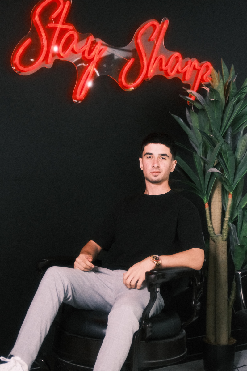 Omar, barber at Shear Brilliance Oshawa