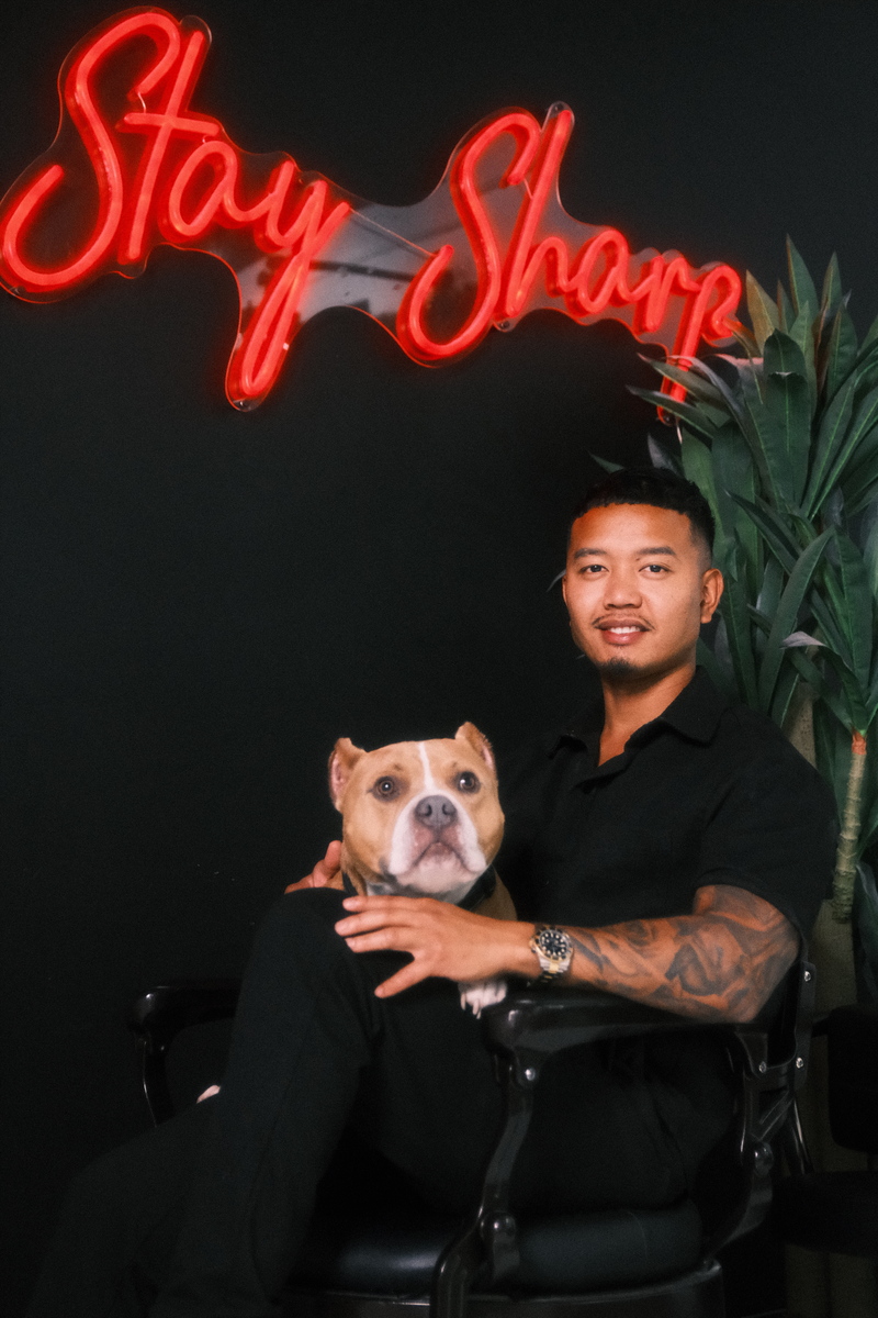 Jairah, barber at Shear Brilliance Oshawa