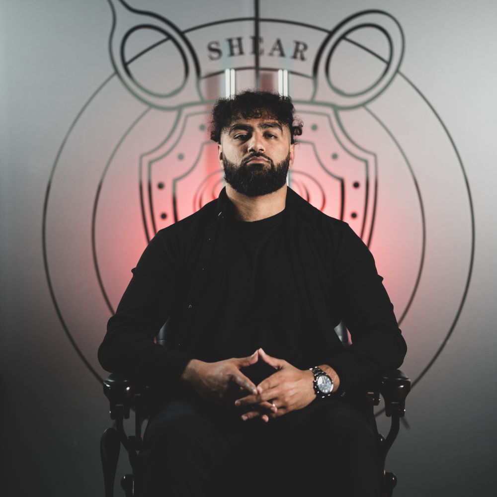 Imran, barber at Shear Brilliance Ajax
