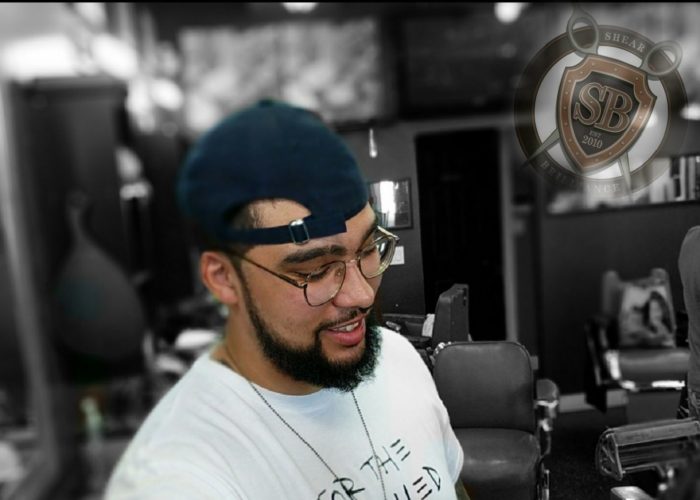 Alex, barber at Shear Brilliance Pickering