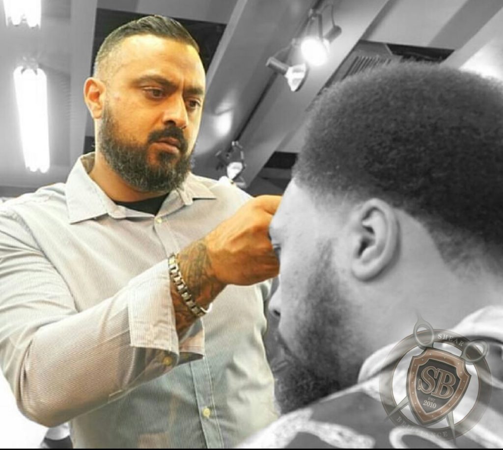 Ryan, barber at Shear Brilliance Pickering