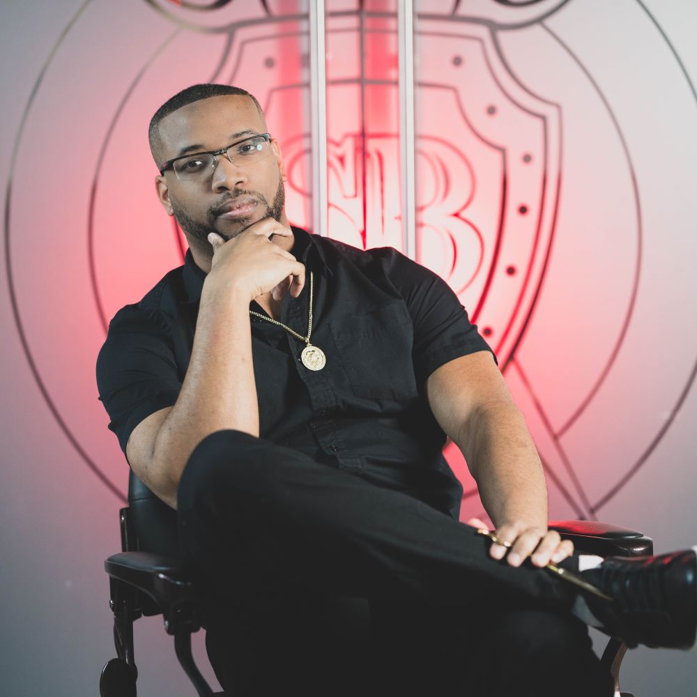 Gabriel, barber at Shear Brilliance Ajax