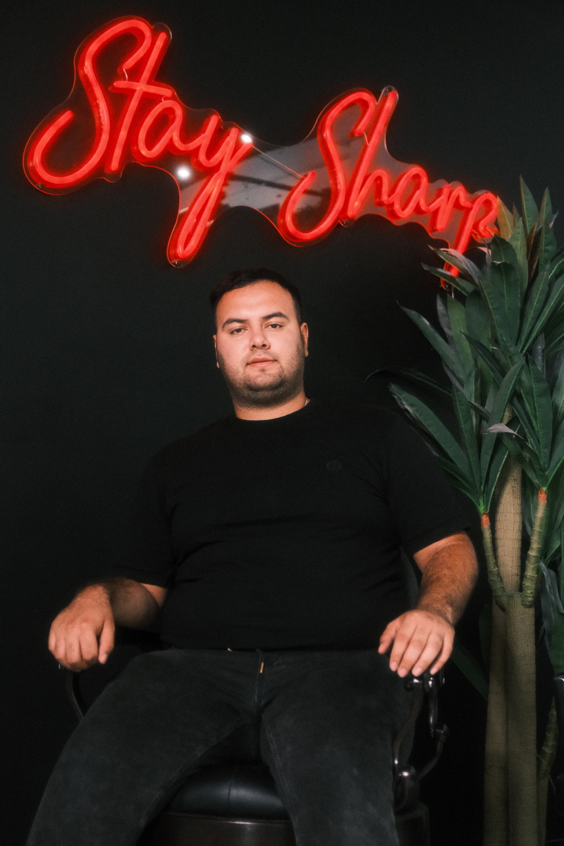 Mo, barber at Shear Brilliance Oshawa