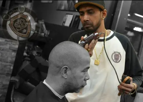 Al, barber at Shear Brilliance Pickering
