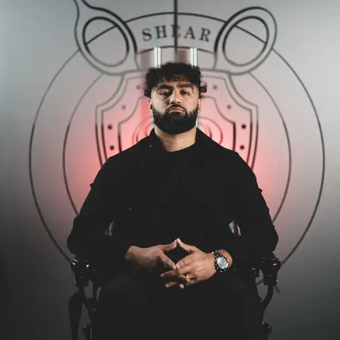 Imran, barber at Shear Brilliance Ajax