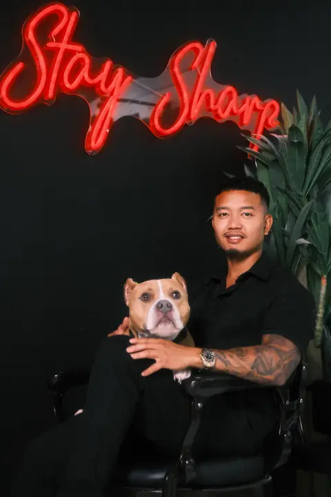 Jairah, barber at Shear Brilliance Oshawa