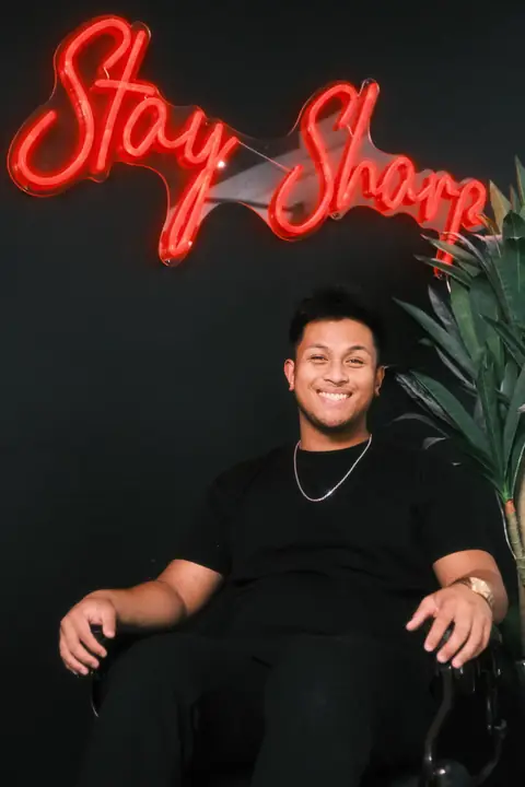 Nathan, barber at Shear Brilliance Oshawa