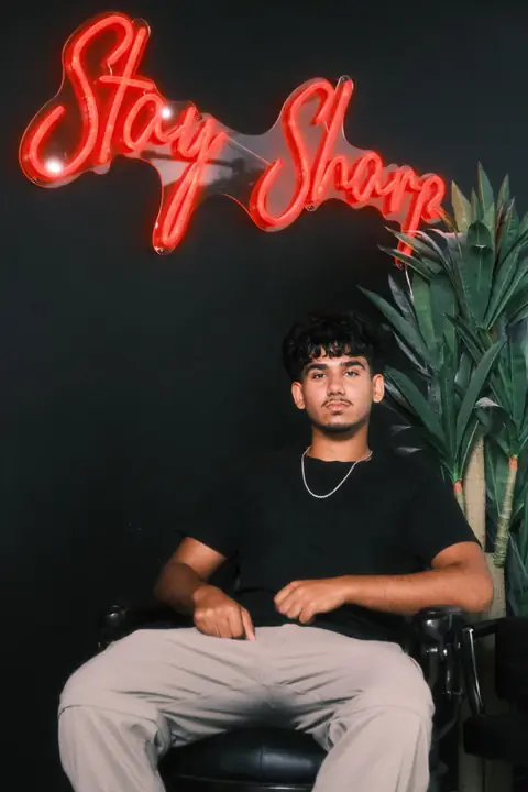 Tabish, barber at Shear Brilliance Oshawa