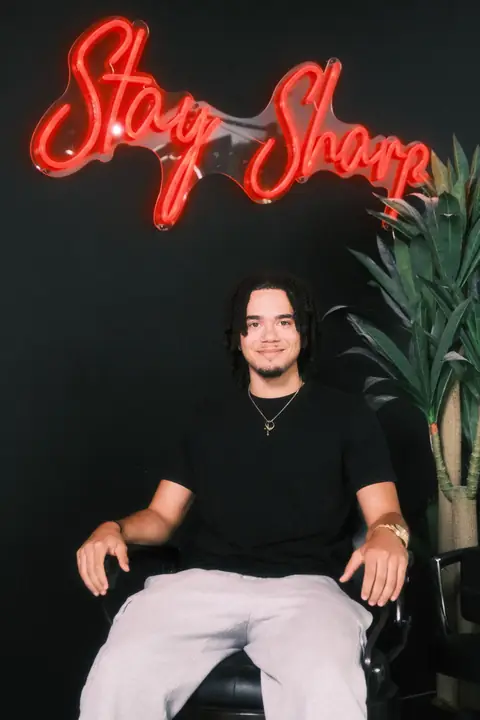 Tristyn, barber at Shear Brilliance Oshawa